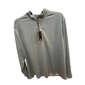 Vuori Obla Performance Pullover Men's XL Heather Quarter Zip